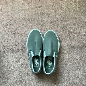 womens gray vans size 6.5